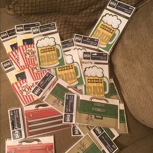 Lot of 20 Dad /Father Gift Card money holders including Envelopes new